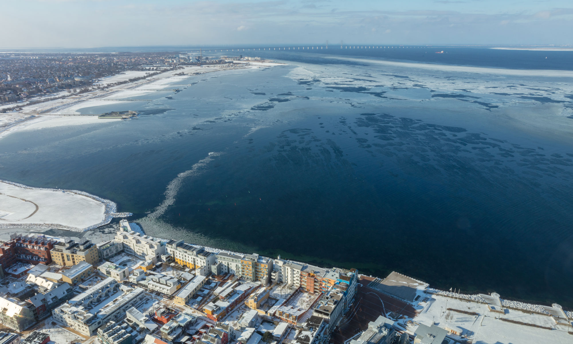 Vinter i Västra Hamnen